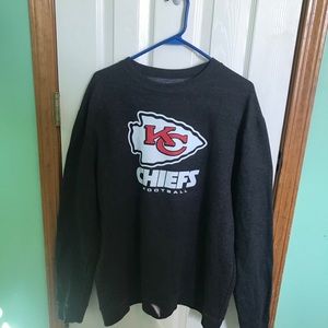KC Chiefs Football Crewneck Hoodie